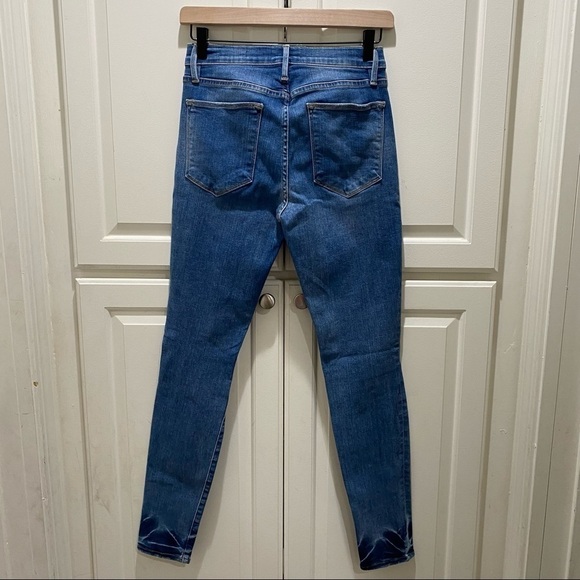 FRAME Le High Ankle Skinny Jeans In Roman Size 27 - Picture 8 of 10